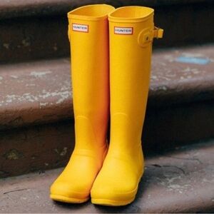 Hunter Yellow Rain Boots
